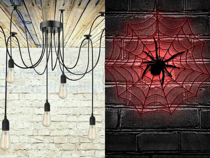 Spider Web Chandelier