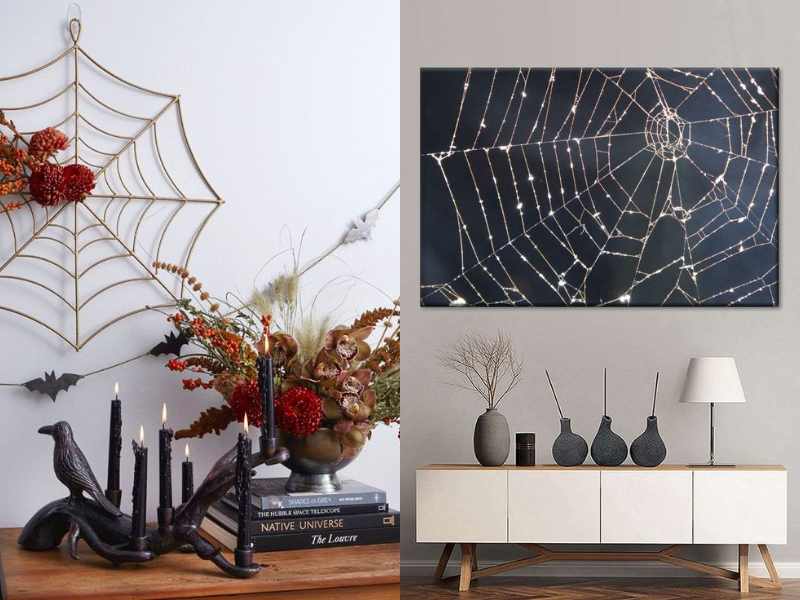 Spider Web Wall Art