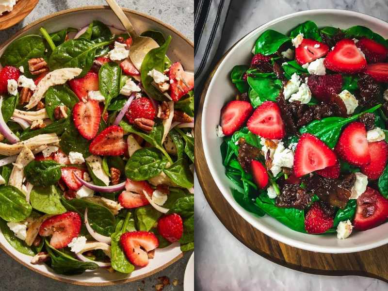 Spinach & Strawberry Salad