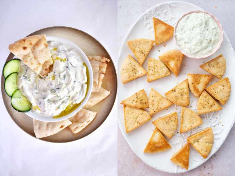 Tzatziki with Pita Chips