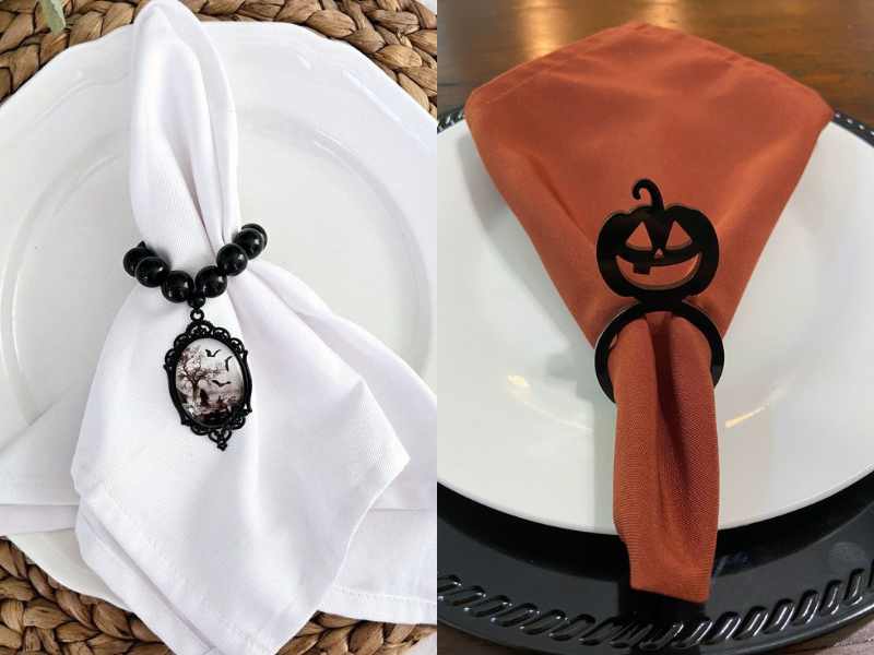 Vampire Fangs Napkin Rings