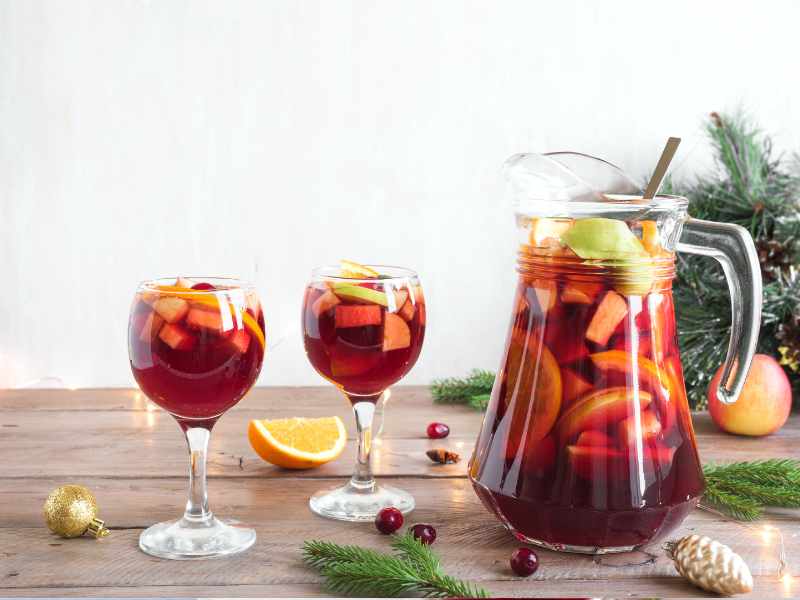 Winter Sangria  cocktail recipes