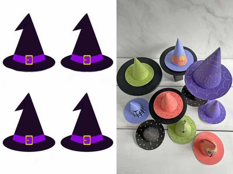 Witch Hat Place Cards