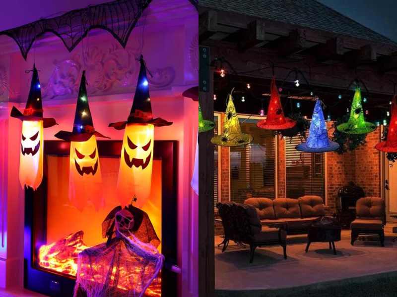 Witch Hat String Lights