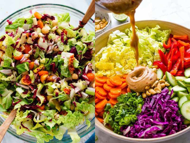 vegetarian salad recipes