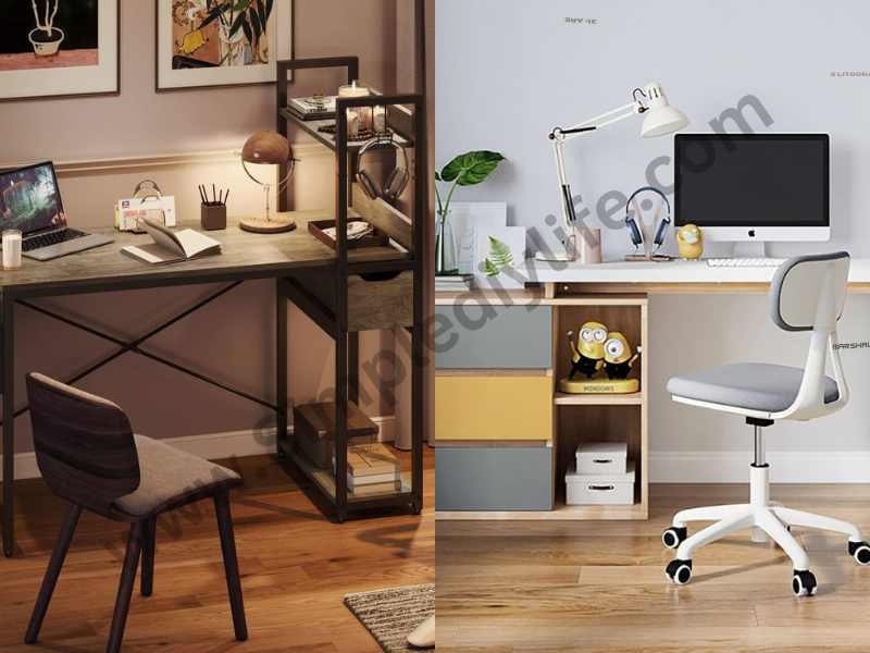 Compact Desk and Chair Set