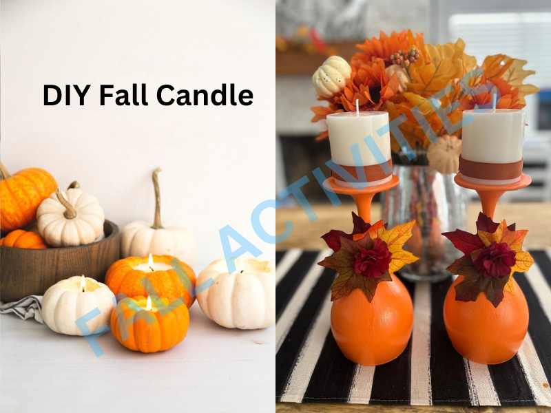 DIY Fall Candles