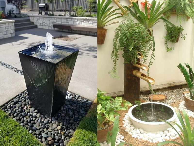 DIY Outdoor Fountain