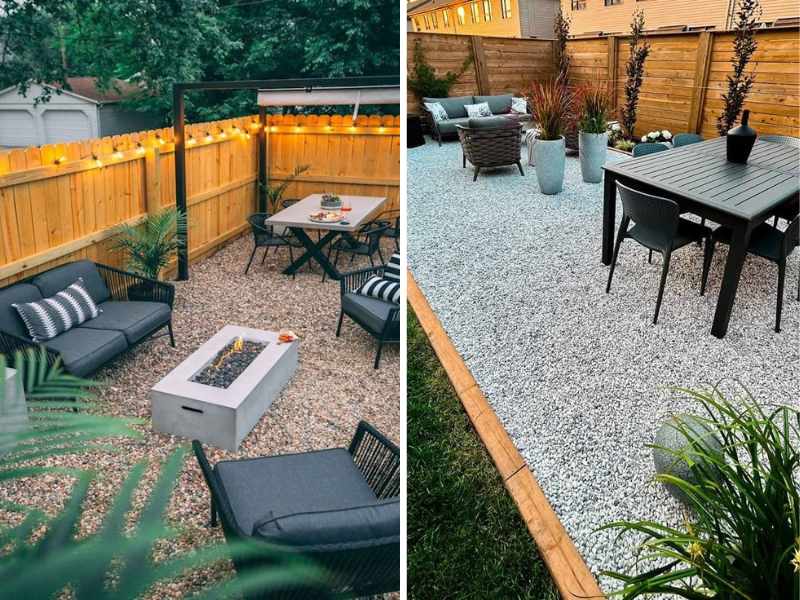 Gravel Patio