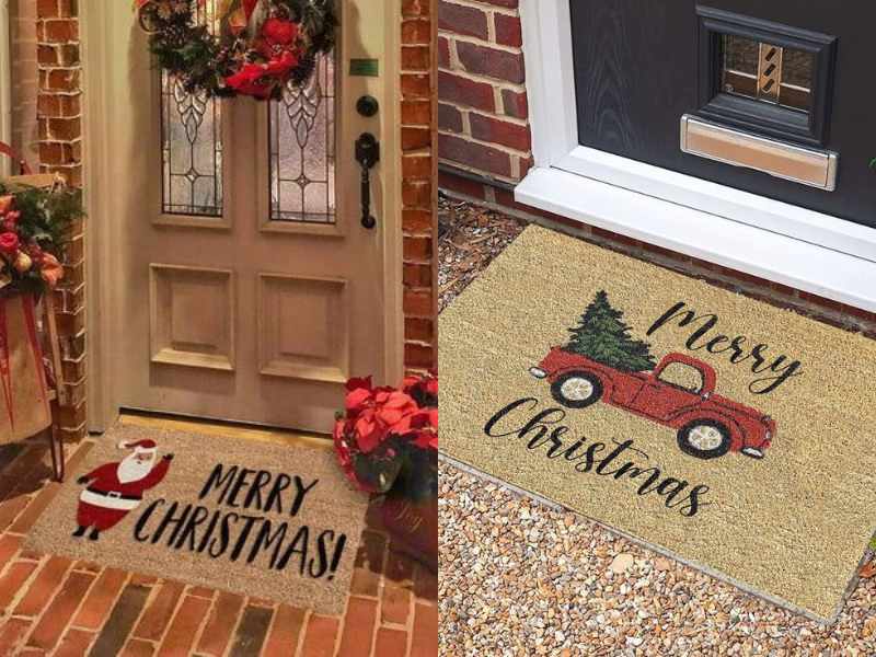 Holiday Themed Doormat