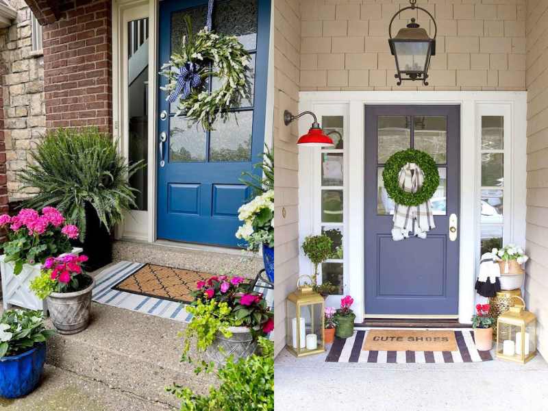 Painted Front Door