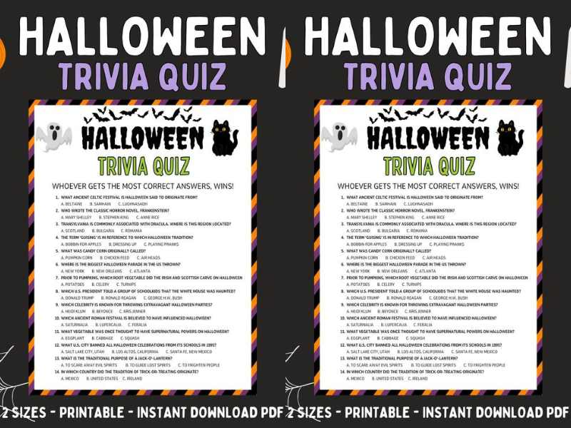 Spooky Trivia