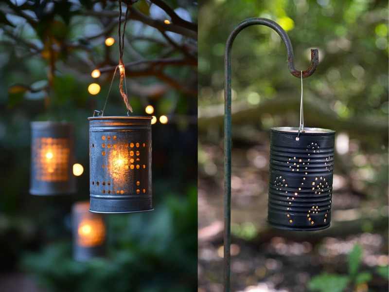 Tin Can Lanterns