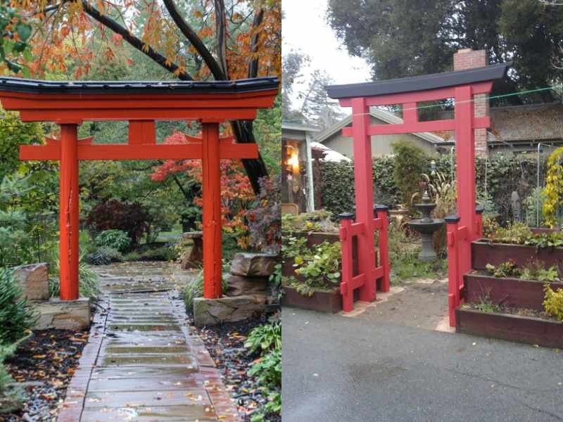 Wooden Torii Gate