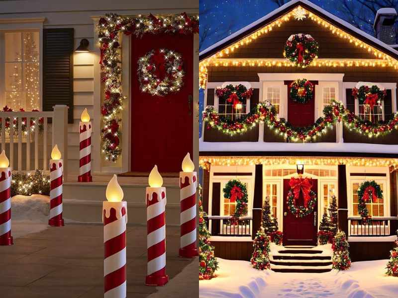 outdoor holiday decor