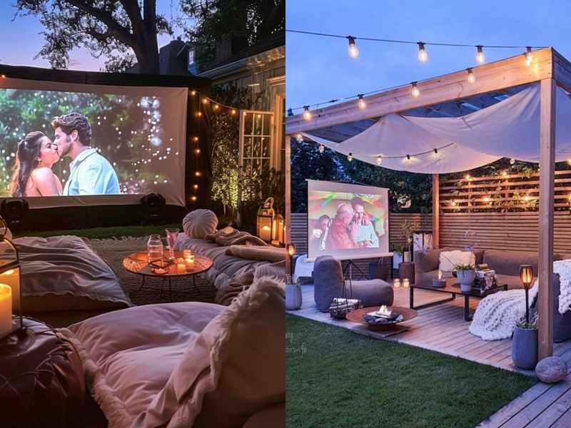 outdoor movie night ideas.