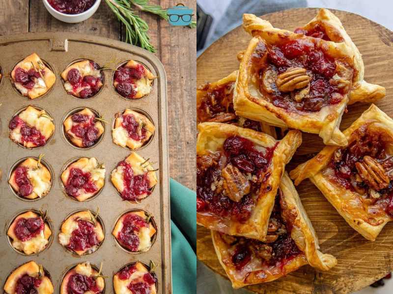 Cranberry & Brie Bites