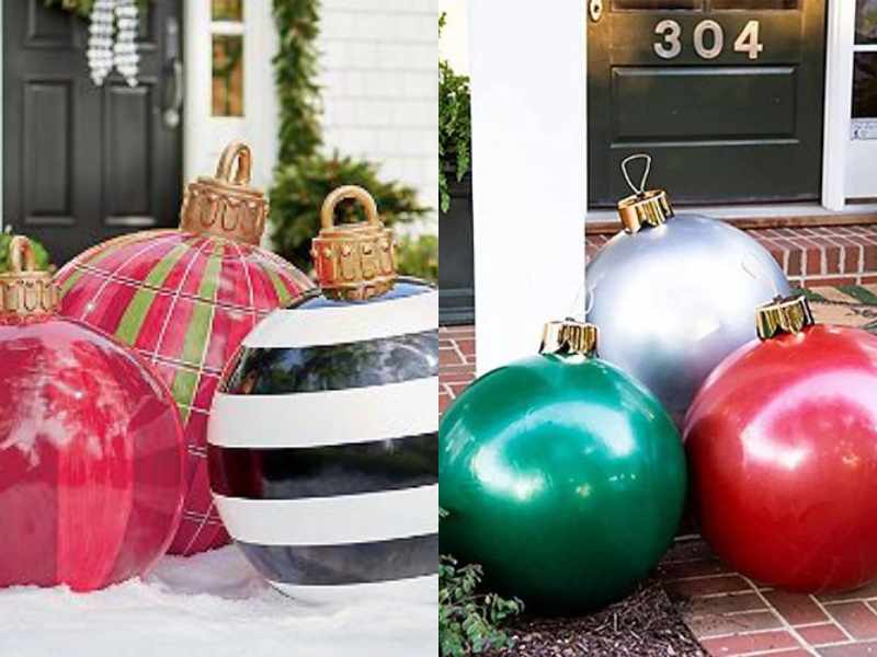 DIY Oversized Ornaments