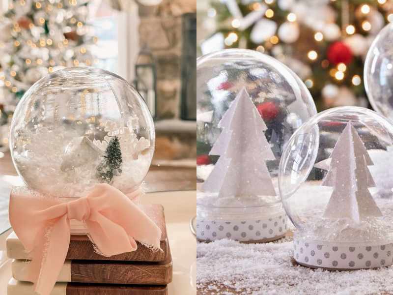 DIY Snow Globes