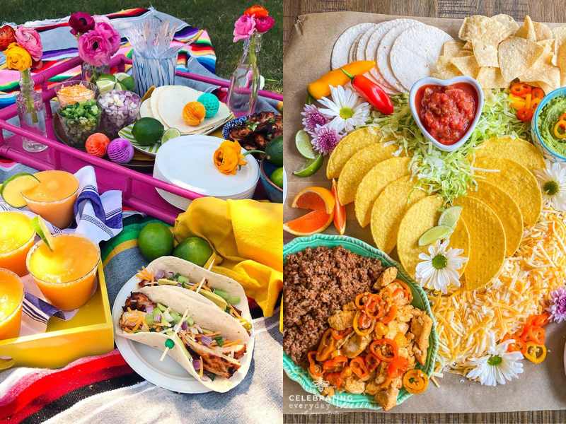 DIY Taco Bar Picnic