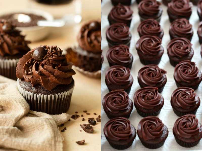 Double Chocolate Espresso Cupcakes