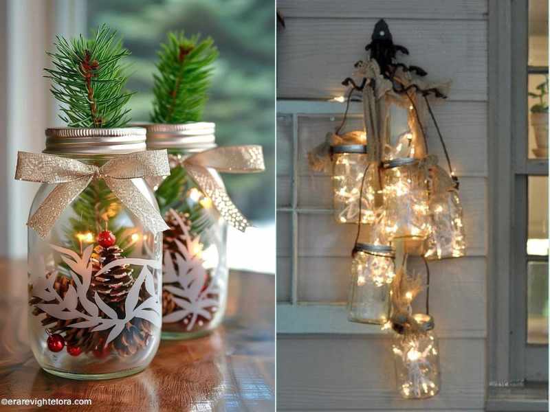 Hanging Mason Jars