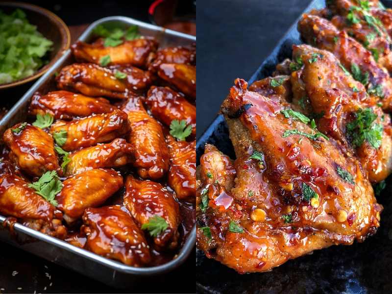 Honey Garlic Chicken Wings