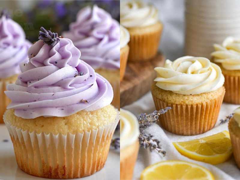 Lavender Honey Cupcakes