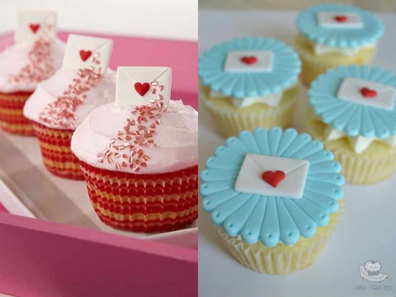 Love Letter Cupcakes