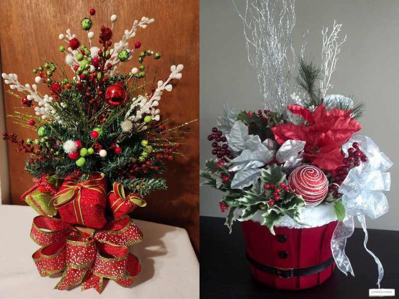 Mini Presents Centerpiece Christmas centrepiece ideas