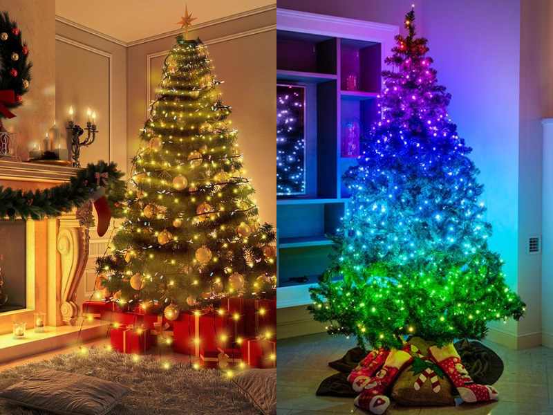 Outdoor LED Christmas Trees