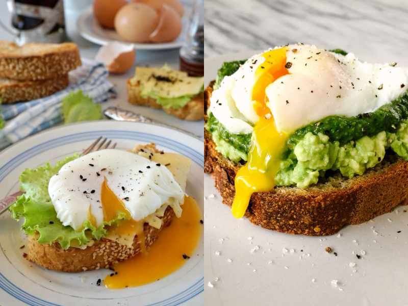 Poached Eggs on Toast