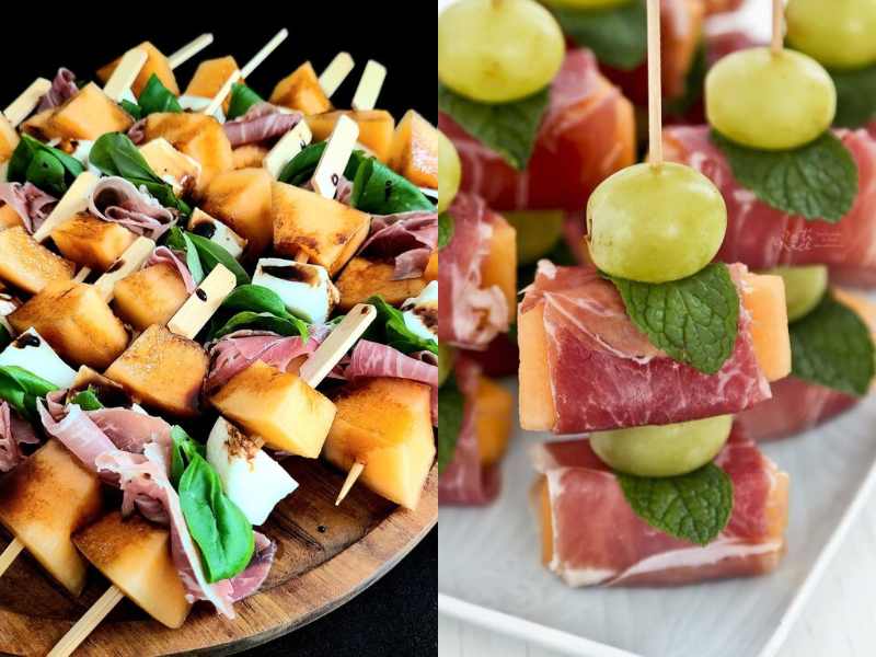 Prosciutto-Wrapped Melon