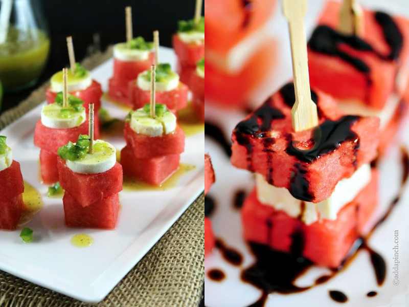 Watermelon Feta Bites