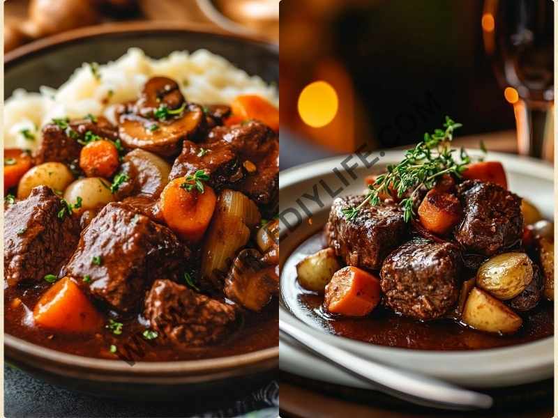 Beef Bourguignon as Valentine's day dinner recipes