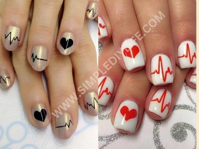 Heartbeat Nails