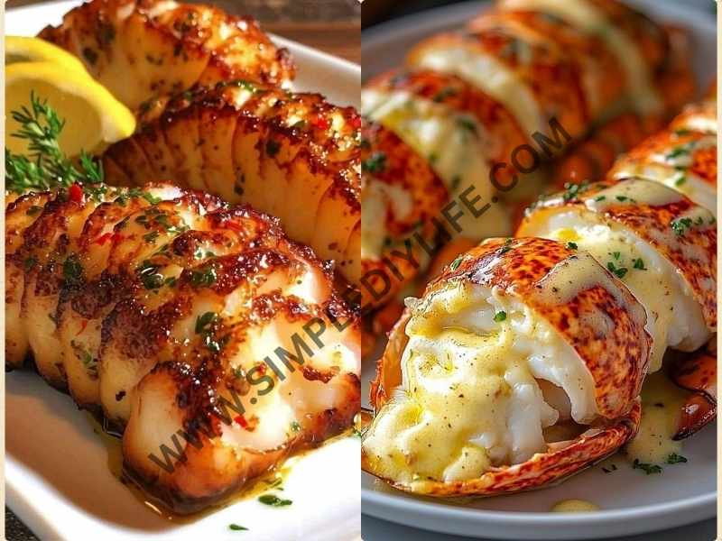 Lobster Tail with Lemon Butter