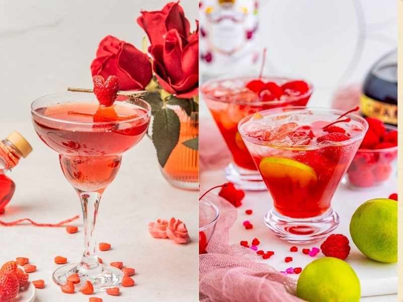 Love Potion Mocktails