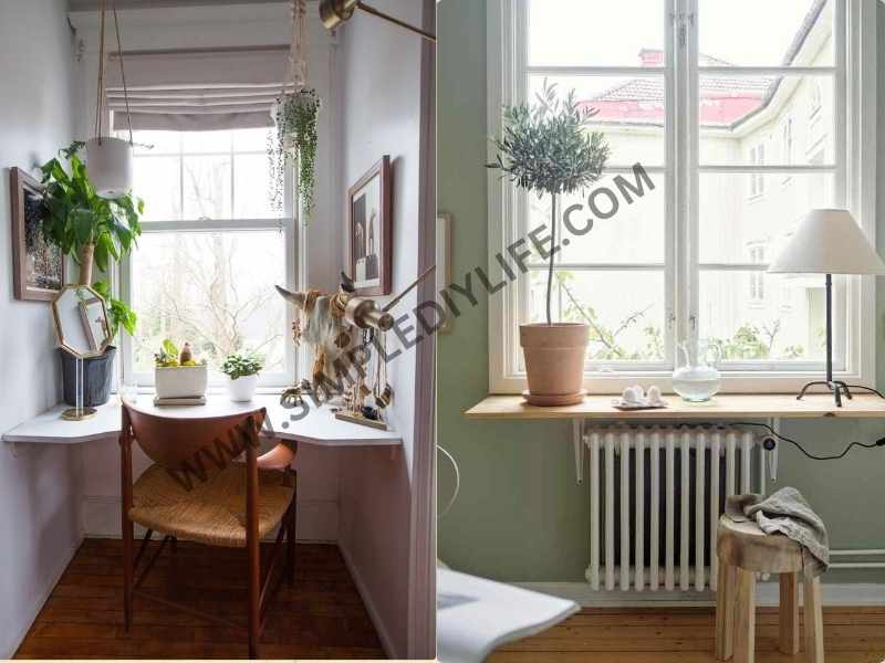 Maximize Windowsills in tiny room ideas