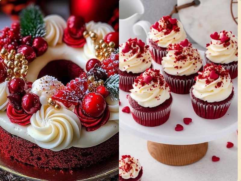 Mini Red Velvet Cupcakes