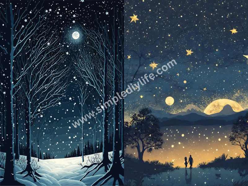 Starry Christmas Night