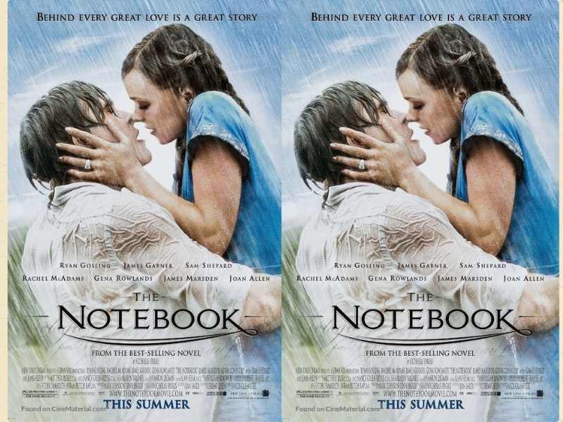 The Notebook (2004) in valentine day movies