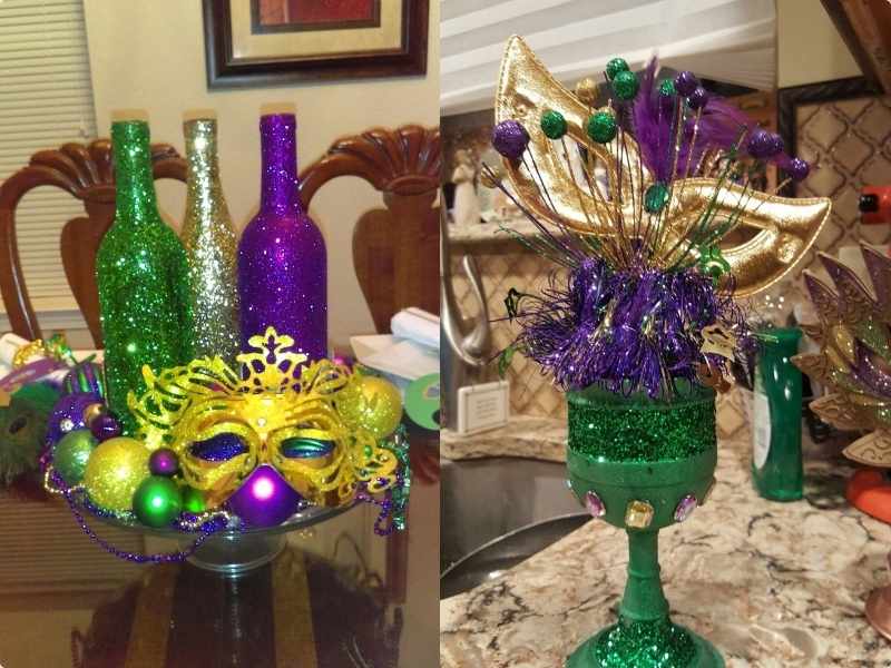 Themed Drink Dispensers in Mardi Gras Party ideas