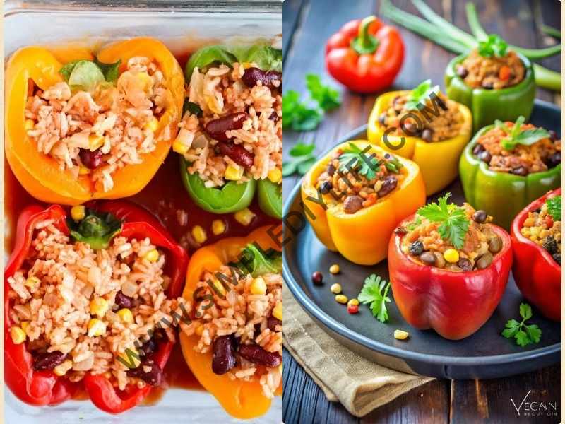 Vegan Stuffed Bell Peppers