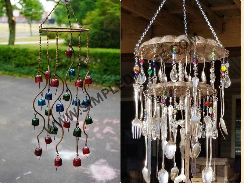 Wind Chimes and Accessories in ways to incorporate color scheme into your outdoor decor.