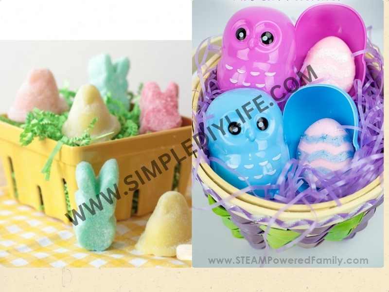 Bath Bombs or Salts in adult Easter basket ideas