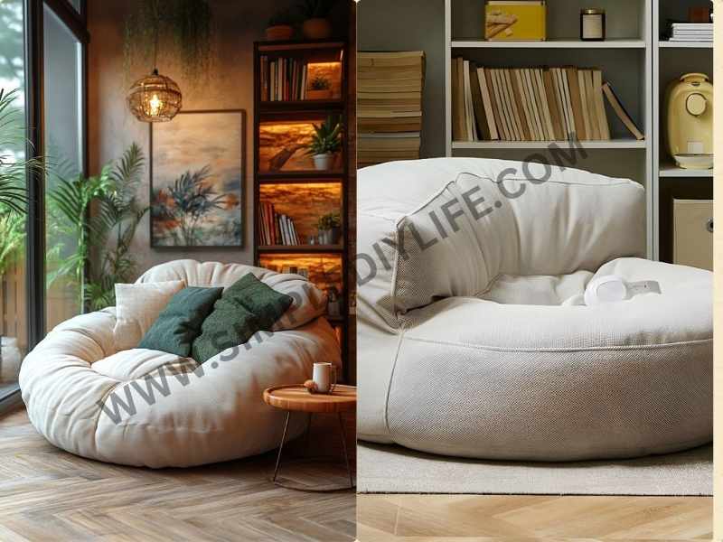 Bean Bag Chair as reading nook furniture ideas