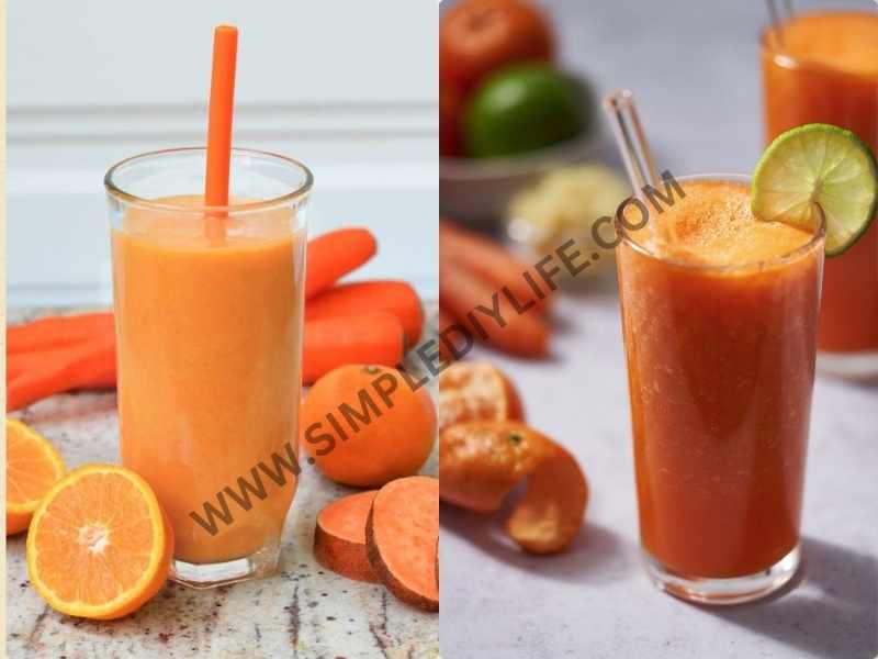 Carrot-Orange Smoothie in delightful Easter recipes