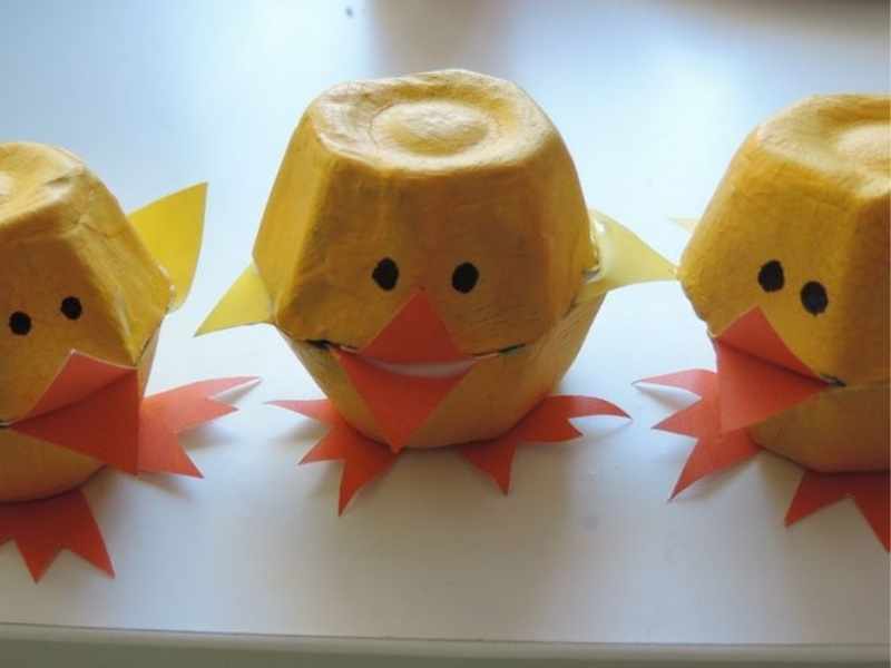 Egg Carton Chicks