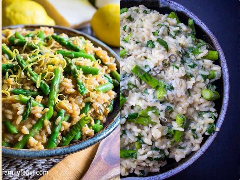 Lemon Asparagus Risotto